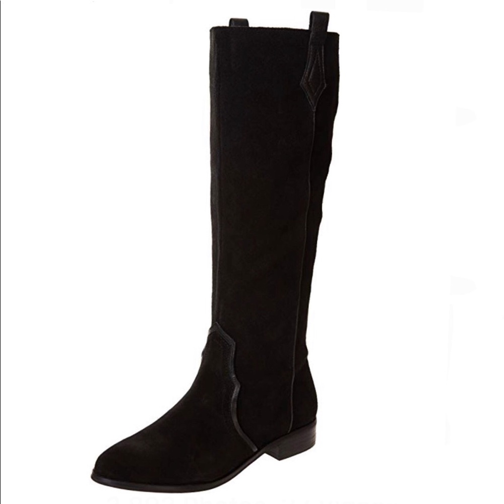 Seychelles “My Darlin” Black Suede Boots